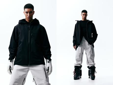 Lyžiarska bunda hm, zimná bunda hm, h&m,l