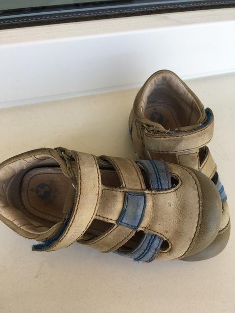 Predam makkucke, kozene sandalky dd step, vel 22, d.d.step,22