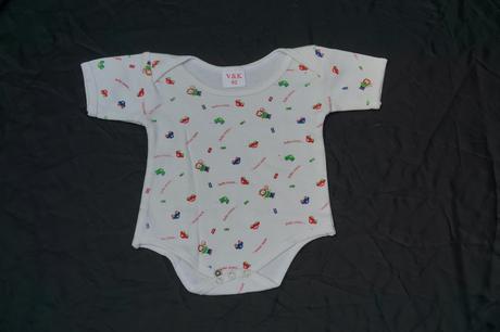 Body krátky rukáv, tielko 6 ks 62/68 cena spolu, 62