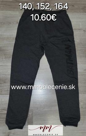 Tepláky batman, disney,140 / 152 / 164