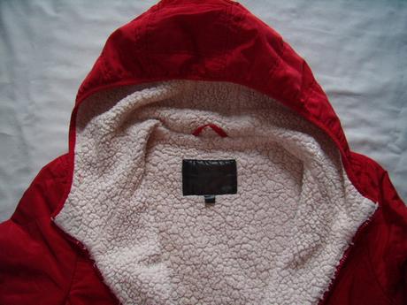 Prechodná červená vetrovka v.44-46, bonprix,44