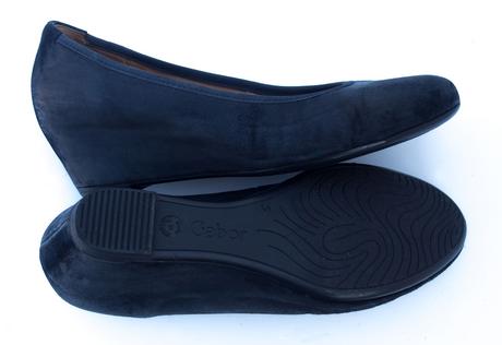 Gabor kožené lodičky na nízkej platforme, gabor,38