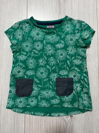 Zelene kvietkovane tricko, f&f,92