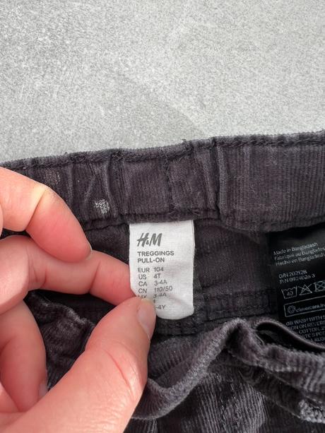 Mencestrove jegginsy, h&m,98