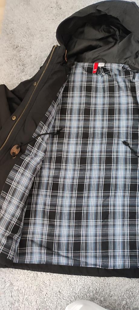 Chlapčenská jesenná predĺžená bunda h&m, h&m,164