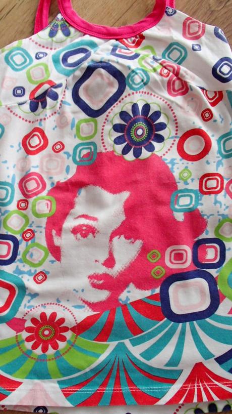 Dievčenské letné tielko v.122/128, 122