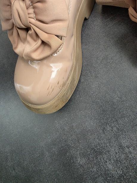 Prechodné čižmičky s mašľou, 32