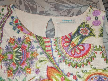 Desigual krémové šaty, desigual,m