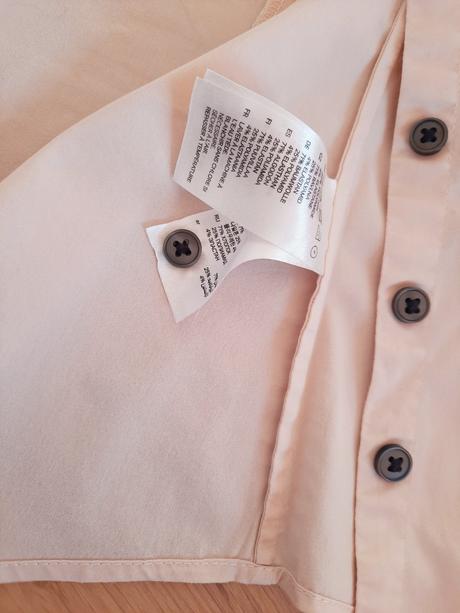 Blúzka s naberanými rukávmi, h&m,s