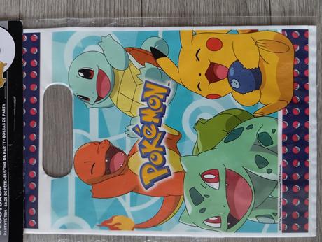 Plastové vrecká pokemon, paw patrol, 