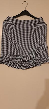 Sukňa s volánom, new look,34