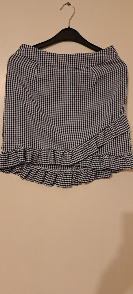 Sukňa s volánom, new look,34