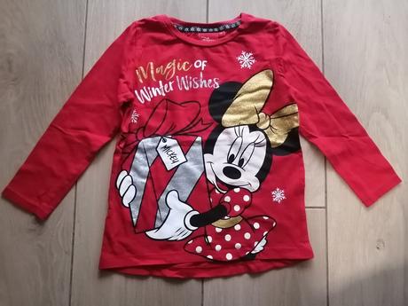 Vianočné tričko s minnie mouse, disney,104