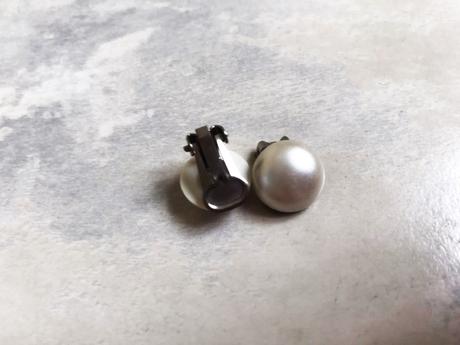 Retro perleťové klipsne, 