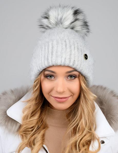 Dámska mohérová čiapka na zimu freya, 