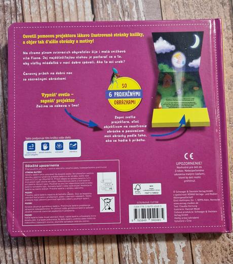 Fiona a zazracny prasok (knizka s projektorom), 
