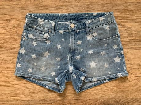 Rifľové kraťasy, h&m,158