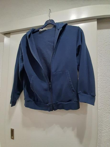 Mikiva s kapucňou na zips 146/152, h&m,146
