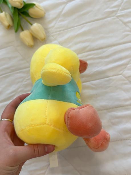 Plyšová kačička lemon,