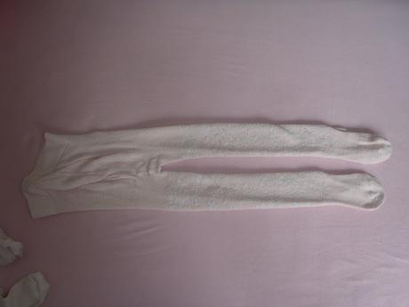 Ružové pančušky  vzorované, f&f,110