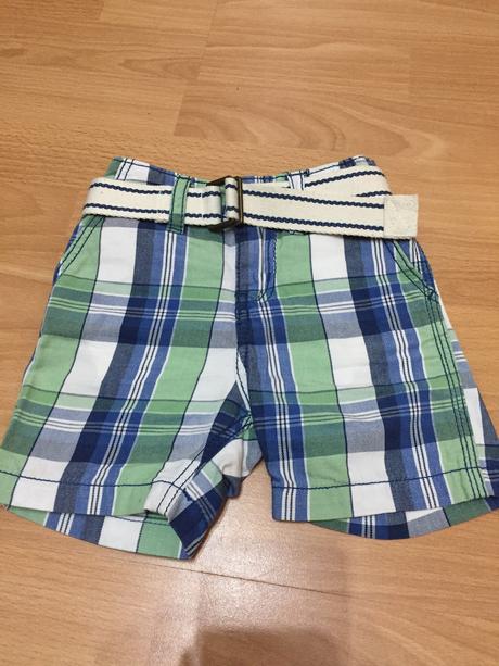 Kraťasy s opaskom, h&m,68