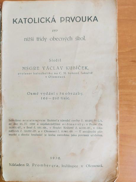 Katolicka prvouka (1932), 