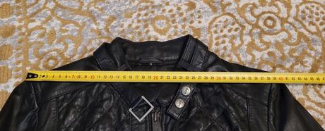 Kožená bunda pravá koža, s