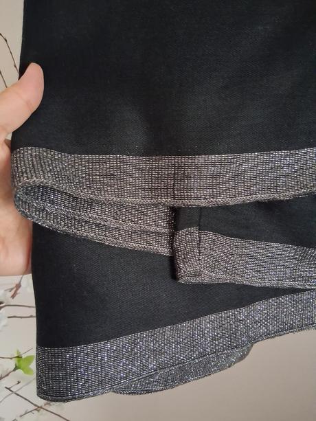 Čierno-strieborna šatka/tunel, terranova