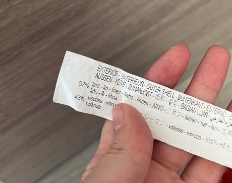 Ľanove kraťasy, zara,l