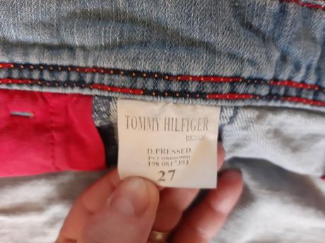 Riflova sukna s trakmi  th v.27, xs-s., tommy hilfiger,s