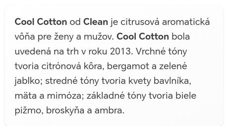 Parfum unisex 60 ml - clean cool cotton, 