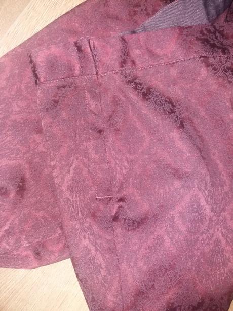 Vzorovane elegantne  nohavice, 38