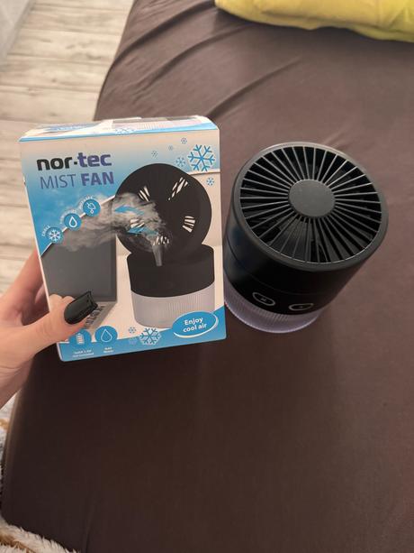 Ventilátor s rozprašovačom hmly, 