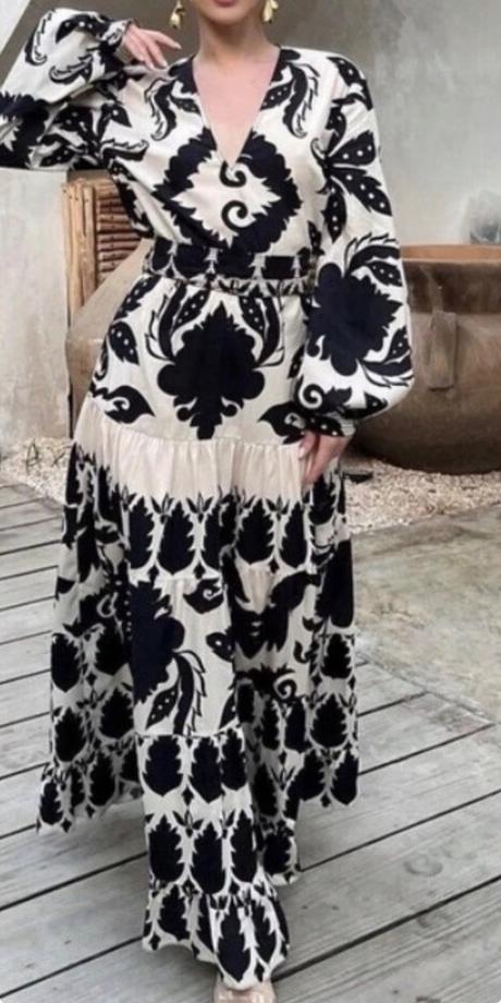 Luxusne boho štýl zara šaty l, zara,l