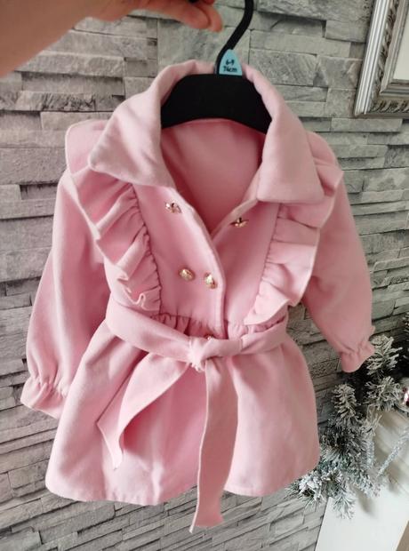 Nádherný štýlový kabátik 12/18mesiacov, 86