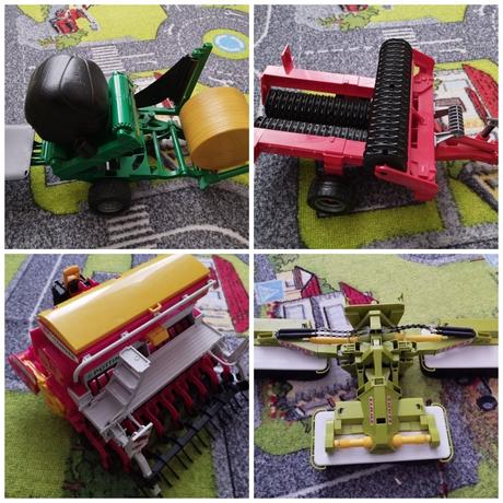 Bruder doplnky za traktor a panaci, 