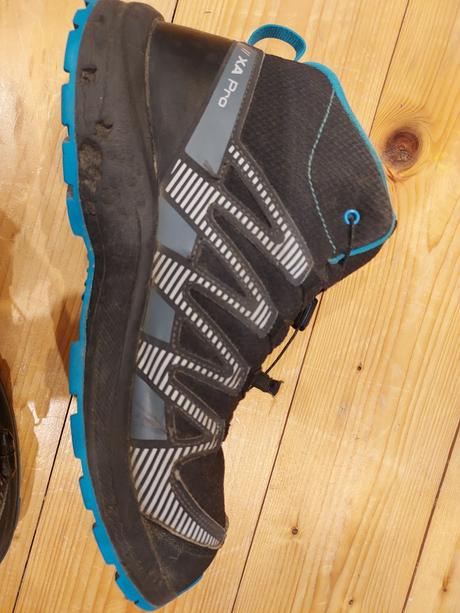 Detská trekingová obuv salomon xa pro, salomon,40