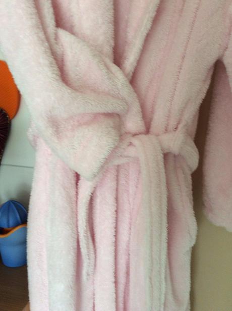 Luxusný huňatý župan, bhs,l