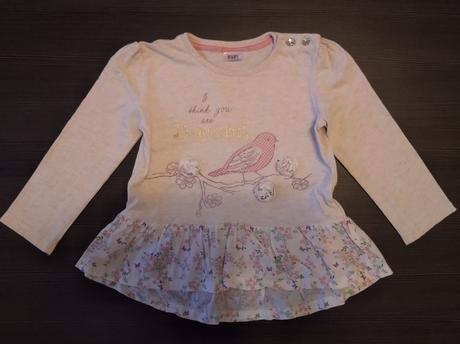 Tunika s vtáčikom 12-18m, f&f,86