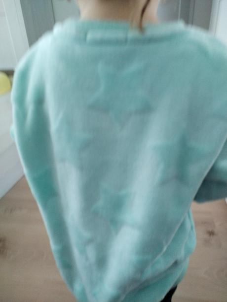 Mentolova teplucka mikina 110/116, 110