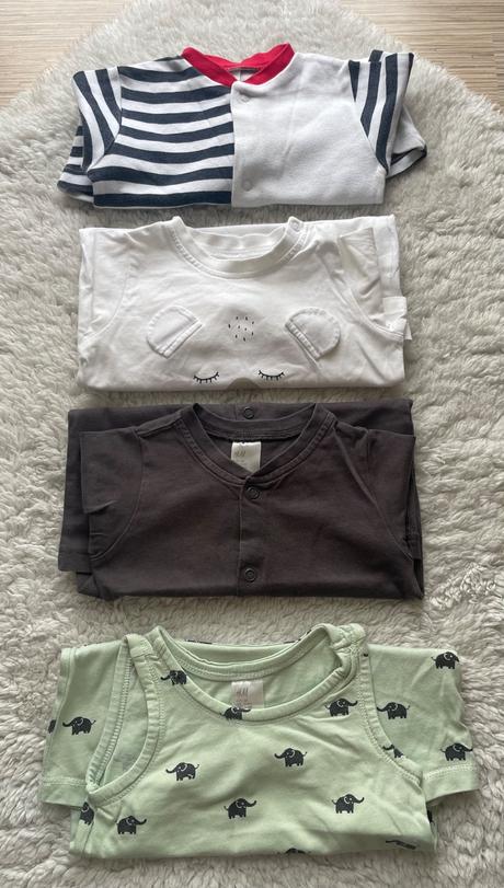 Bavlnene letne pyzama h&m, h&m,68