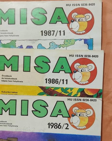 Detske časopisy misa 1986, 
