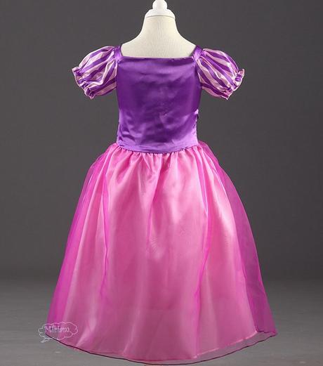 Rapunzel locika nový kostým na 5/6 rokov, 