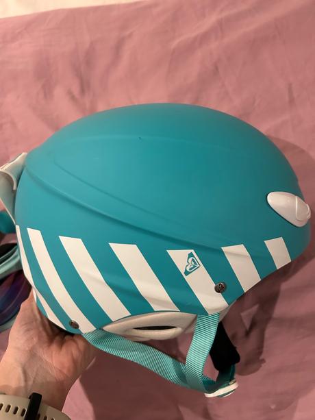 Lyziarska helma a lyziarske okuliare roxy, roxy,m