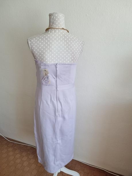 Levandulove korzetove saty orsay 38, orsay,38