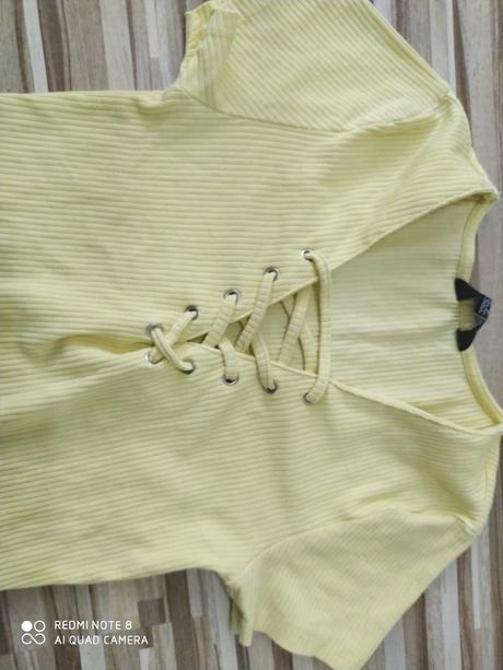 Tričko s výstrihom, new look,38