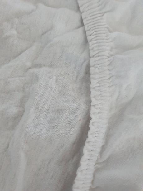 Plachta biela bio bavlna do postielky, šírka (cm): 50,dĺžka (cm): 110