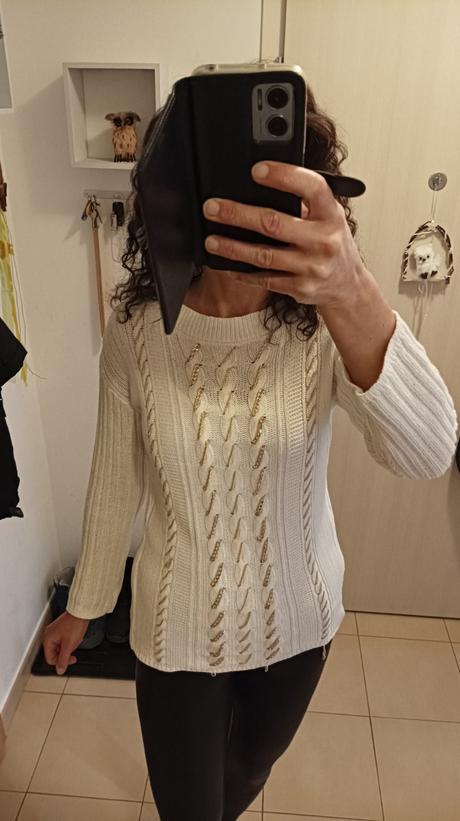 Svetrík s retiazkami liu jo, liu jo,m