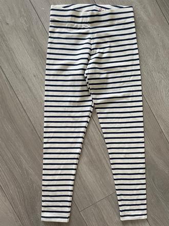 Pruhované leginy boden, mini boden,134 / 140
