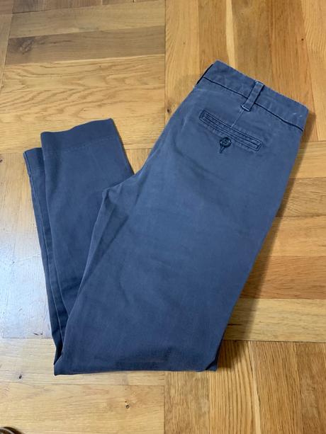 Tmavosive nohavice, sisley,36